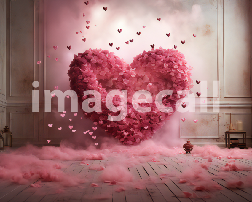 Polka 88 Pink Heart Digital Backdrops 082574f9 935c 472a 9549 d5971fe2f682 071521