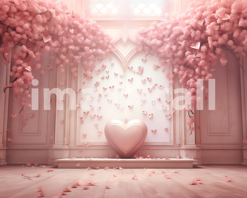 Polka 88 Pink Heart Digital Backdrops cbda95f4 05b5 453c 986f 65b0002669b1 074554