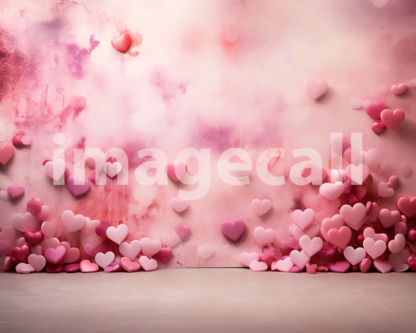 Polka 88 Pink Heart Digital Backdrops fbaa063d 9e39 484c a5ad 59ff52a95666 073815