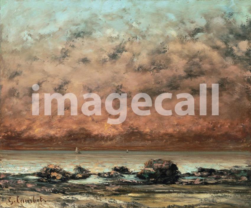 The Black Rocks at Trouville (1865 1866)