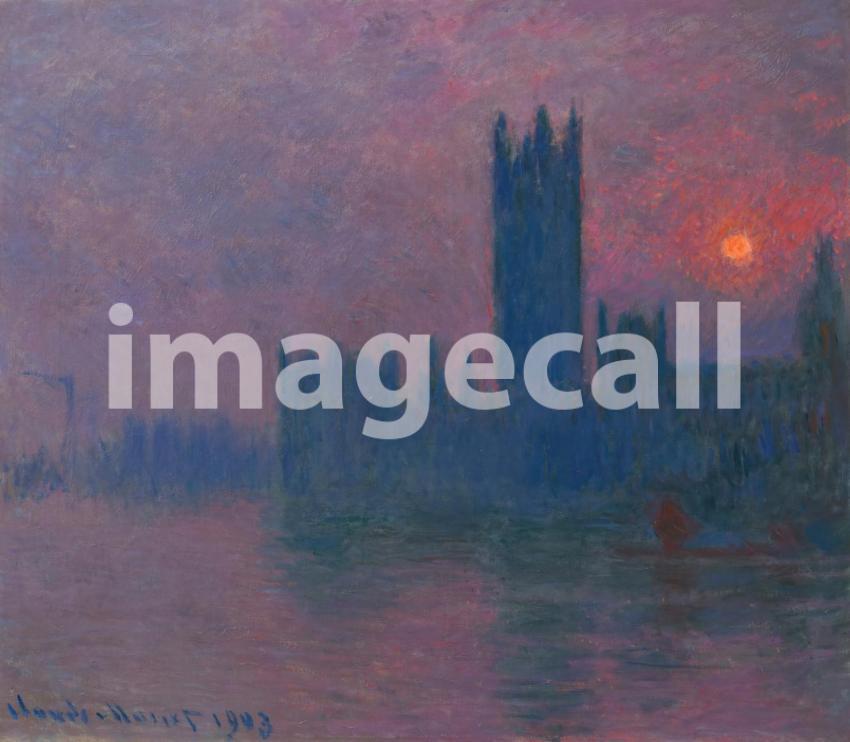 Le Parlement, soleil couchant (1900 1903)