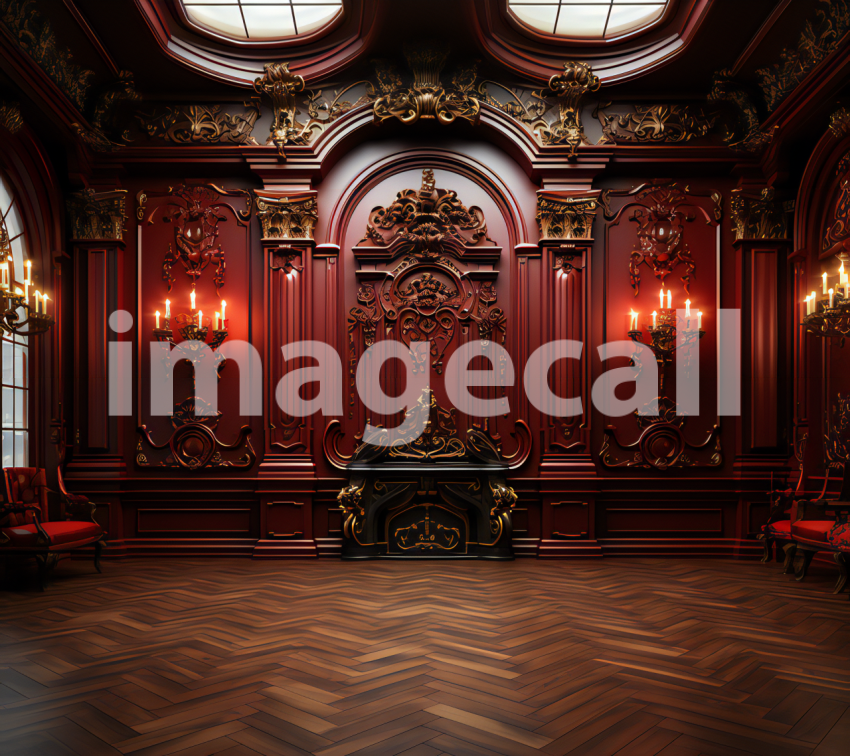 Mjservices101 Red Clasical Room Digital backdrop Red Clasical R a4e1d578 d19f 4444 b4e8 84454777597e 075225