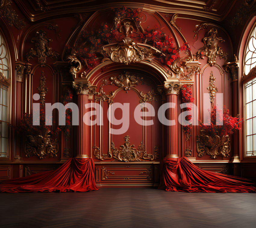 Mjservices101 Red Clasical Room Digital backdrop Red Clasical R fcdaf755 03b3 485d 9f30 da4a293a52d6 074339