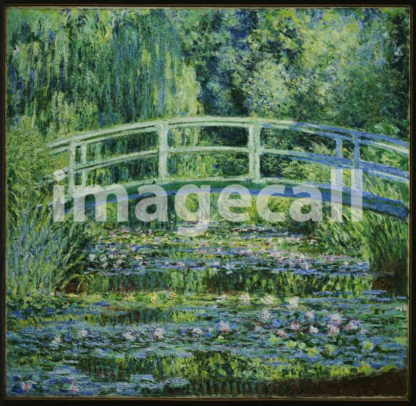 Water Lilies and Japanese Bridge (1899)