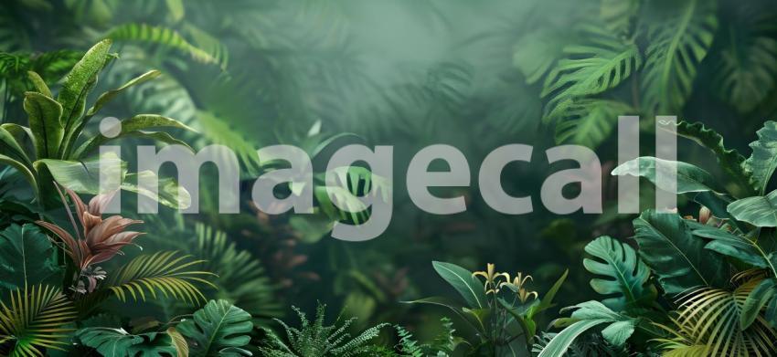 Luxury Nature Green Background, Lush Elegance: Green Background