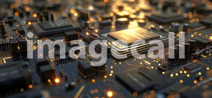 The Heart of Innovation: A Close-Up of a Complex Circuit Board