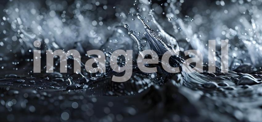 Dynamic Water Splash: A Burst of Energy and Motion