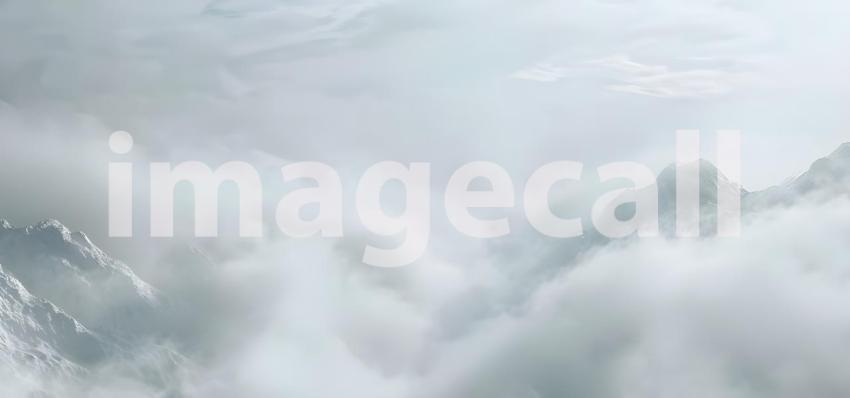 White Fog or Smoke background - Ai Generated