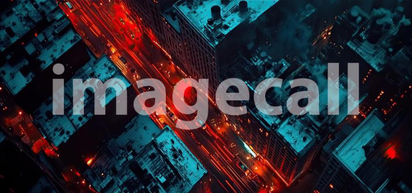 A City of Dreams: New York Awakens Under a Stormy Sky