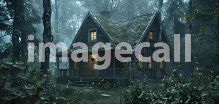 Enchanted Woodland Cottage: A Cozy Abode Hidden Amongst the Trees