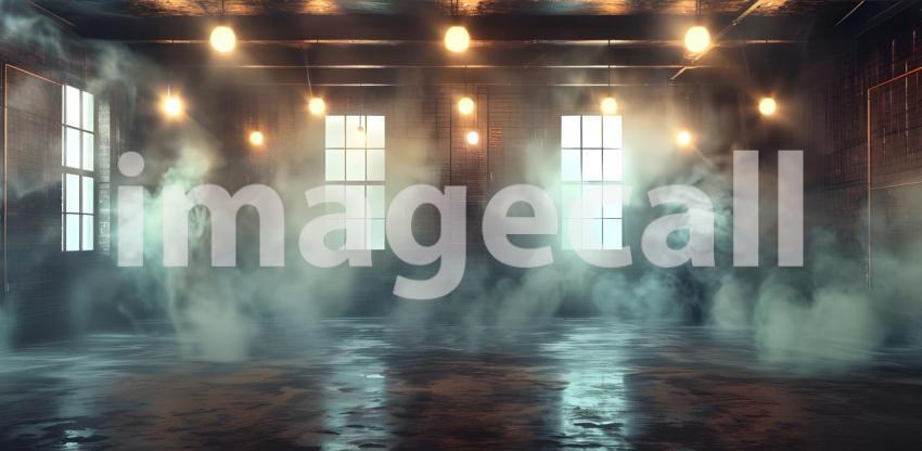 Grand Marble Hall: Luxurious Palace Ballroom with Sunlit Chandeliers and Ornate Decor