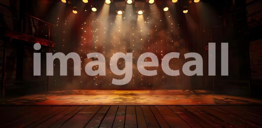 A Spotlight on the Empty Stage: Awaiting the Performance