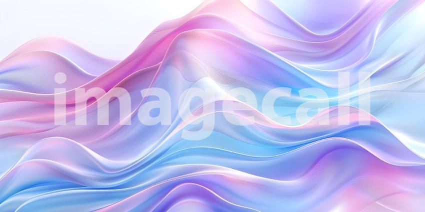 Sleek Abstract Wave Design Minimal Business Background with Dynamic Lines - Ai Generated
