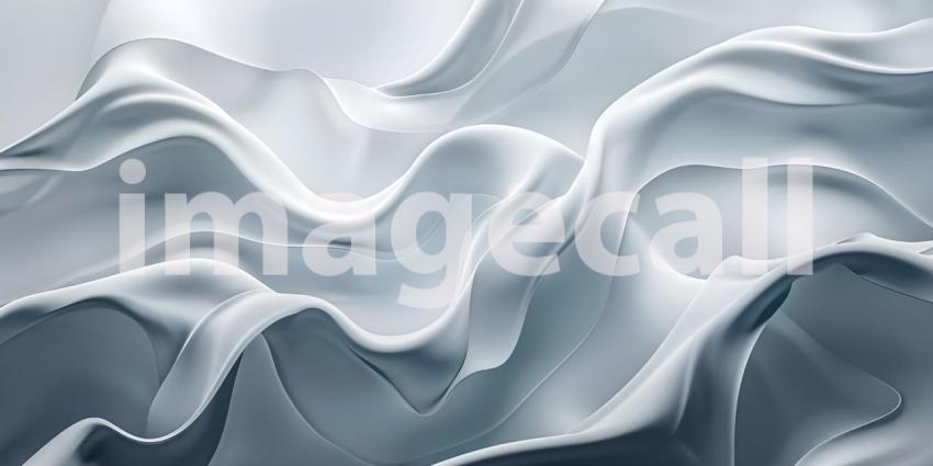 Sleek Abstract Wave Design Minimal Business Background with Dynamic Lines - Ai Generated