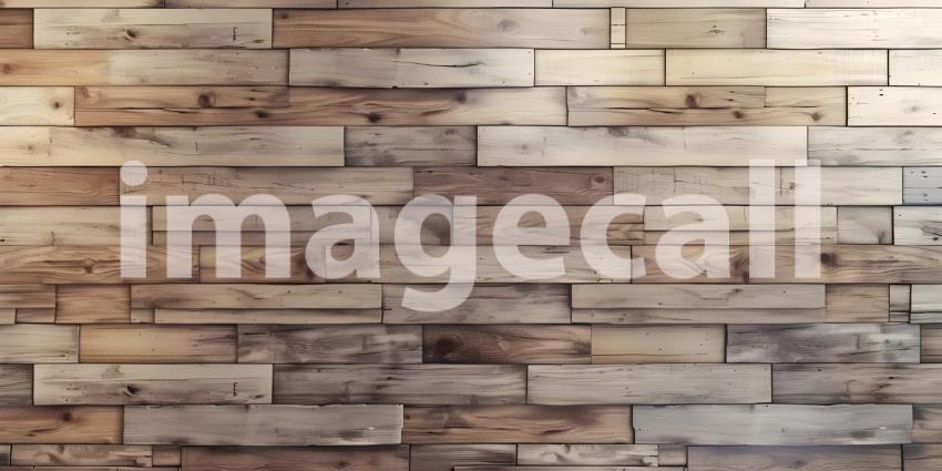 Premium Brown Wood Texture Background - Ai Generated