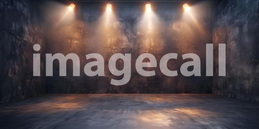 Professional Product Photography Studio with Soft Light Background - Ai Generated