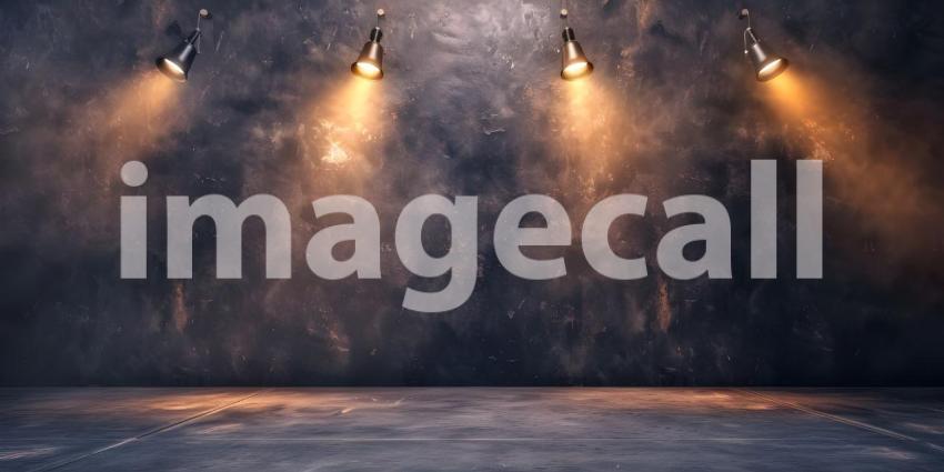 Professional Product Photography Studio with Soft Light Background - Ai Generated