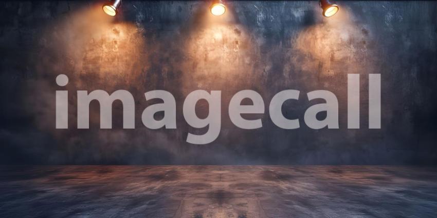 Professional Product Photography Studio with Soft Light Background - Ai Generated