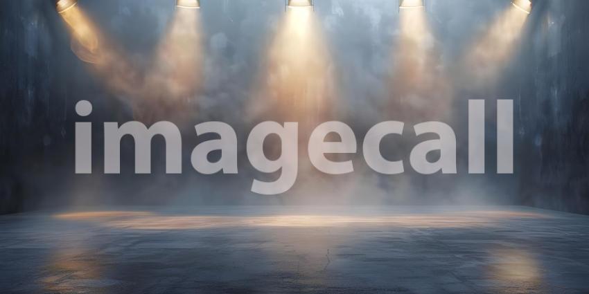 Professional Product Photography Studio with Soft Light Background - Ai Generated