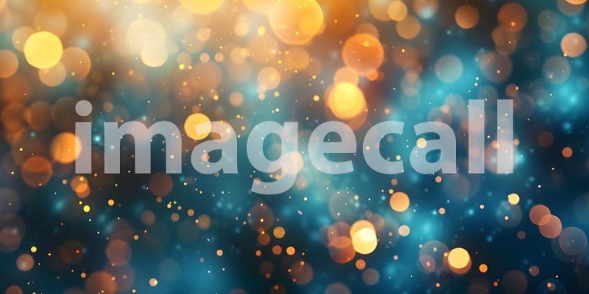 Vibrant Abstract Bokeh Background, Captivating Burst of Color - Ai Generated