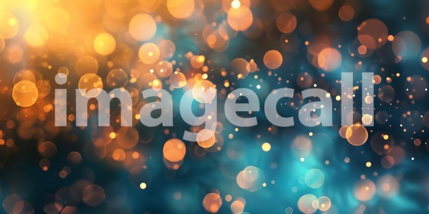 Vibrant Abstract Bokeh Background, Captivating Burst of Color - Ai Generated