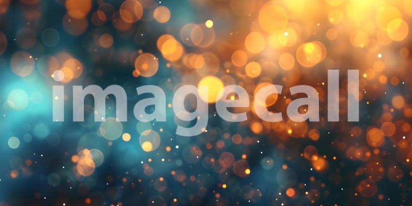 Vibrant Abstract Bokeh Background, Captivating Burst of Color - Ai Generated