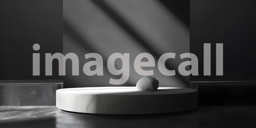 Enhanced Product Presentation Background, Featuring Stunning Lighting and Shadows - Ai Generated