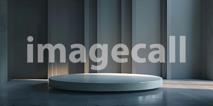 Enhanced Product Presentation Background, Featuring Stunning Lighting and Shadows - Ai Generated