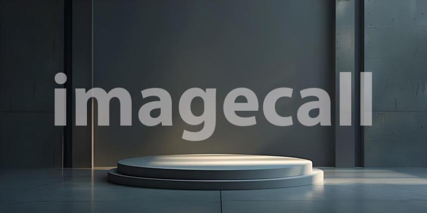 Enhanced Product Presentation Background, Featuring Stunning Lighting and Shadows - Ai Generated