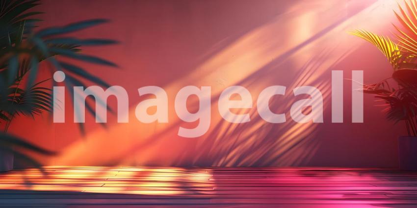 Vibrant Colorful Wall Background, Dynamic Colorful Wall Backdrop - Ai Generated