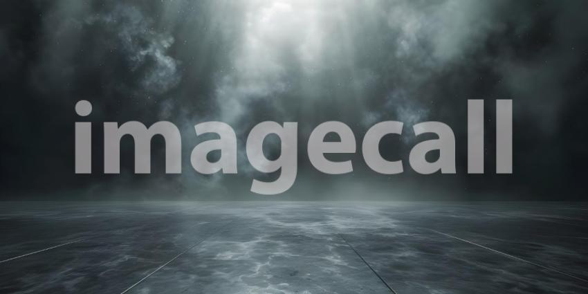 Sleek Smoky Grey Wall Background for Product Photography - Ai Generated