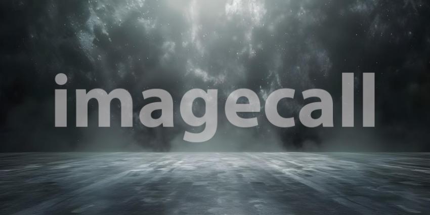 Sleek Smoky Grey Wall Background for Product Photography - Ai Generated