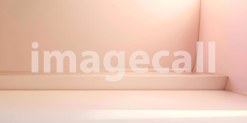 Minimalist Wall Background, Sleek Minimal Wall Backdrop, Clean and Simple Wall Setting - Ai Generated