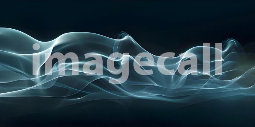 Swirling Movement of Smoke Lines background - Ai Generated