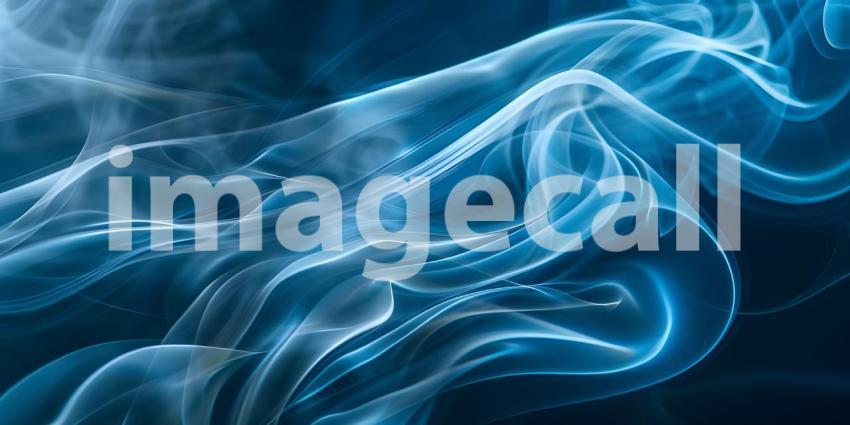 Swirling Movement of Smoke Lines background - Ai Generated