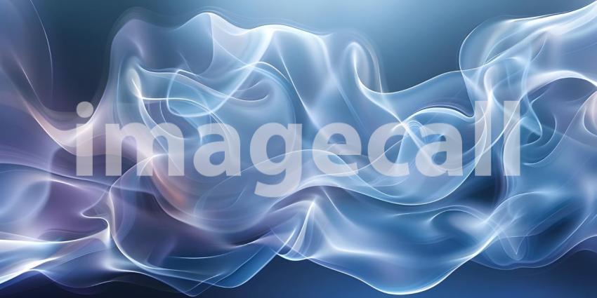 Swirling Movement of Smoke Lines background - Ai Generated