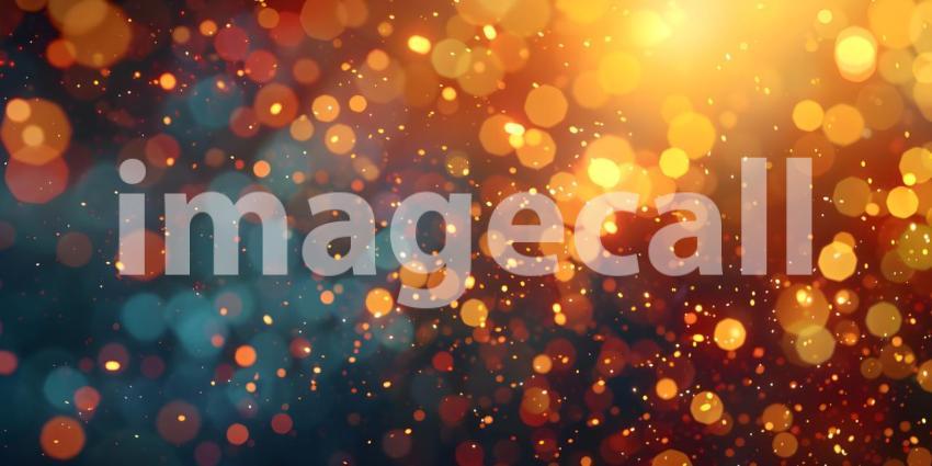 Colorful Minimal Bokeh Beautiful Background - Ai Generated