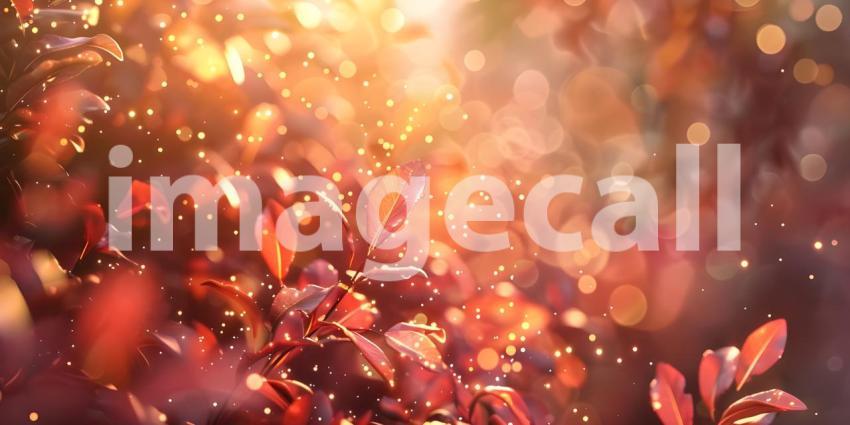 Colorful Minimal Bokeh Beautiful Background - Ai Generated