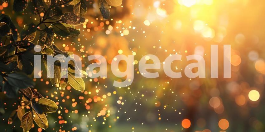 Colorful Minimal Bokeh Beautiful Background - Ai Generated