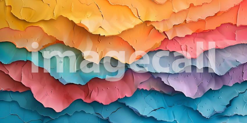 Colorful Paper Texture for Dynamic Backgrounds - Ai Generated