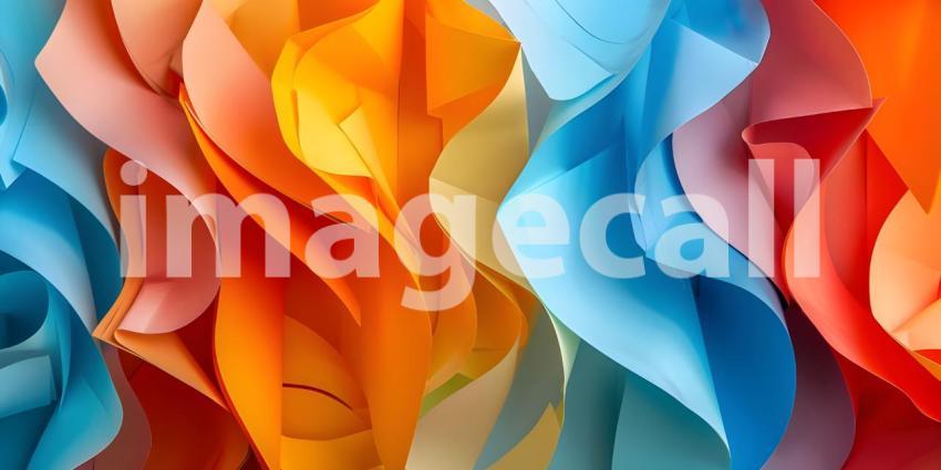 Colorful Paper Texture for Dynamic Backgrounds - Ai Generated