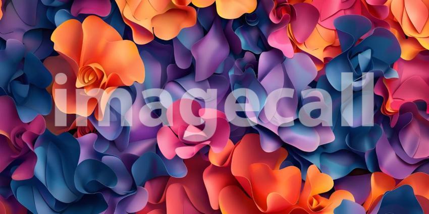Colorful Paper Texture for Dynamic Backgrounds - Ai Generated