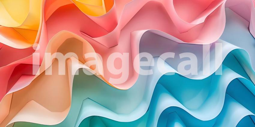 Colorful Paper Texture for Dynamic Backgrounds - Ai Generated