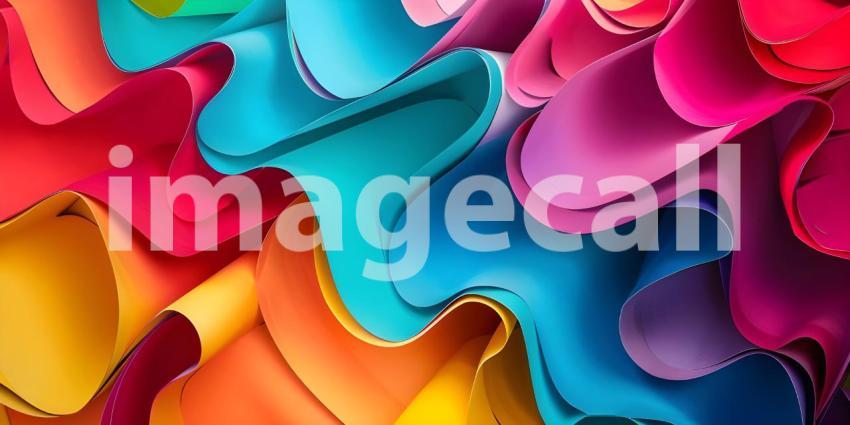 Colorful Paper Texture for Dynamic Backgrounds - Ai Generated
