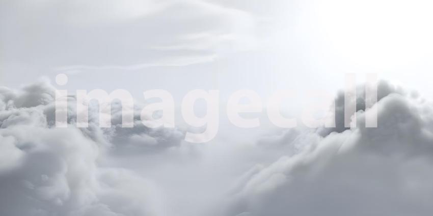 White Fog or Smoke background - Ai Generated