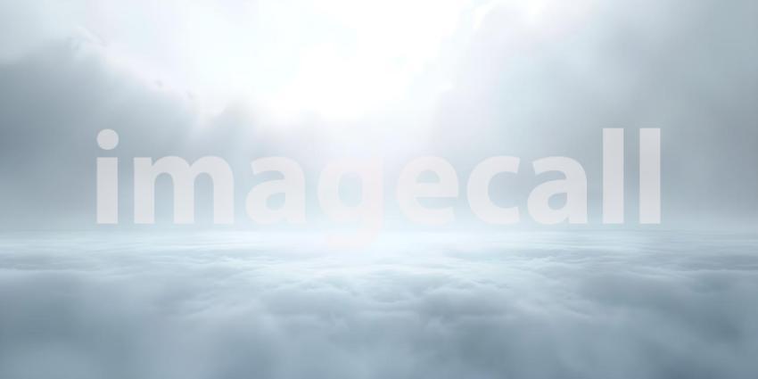 White Fog or Smoke background - Ai Generated