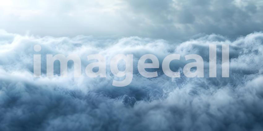 White Fog or Smoke background - Ai Generated