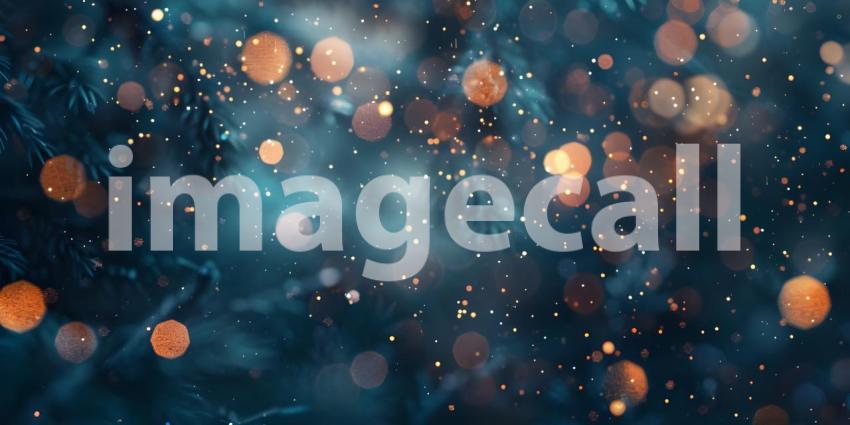 Colorful Minimal Bokeh Beautiful Background - Ai Generated