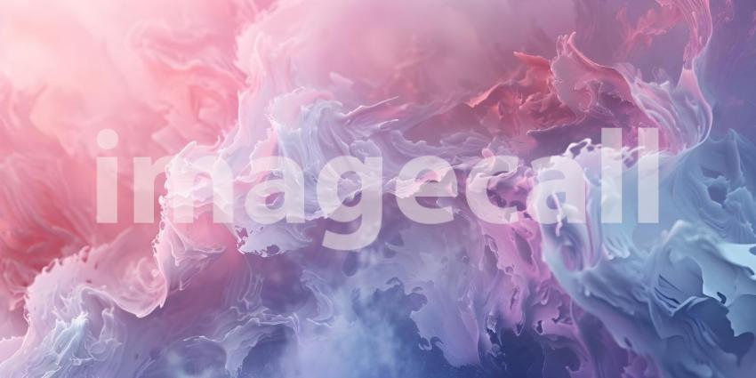 Wavy Ethereal Background with Soft Pastel Hues background - Ai Generated