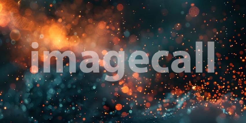 Colorful Minimal Bokeh Beautiful Background - Ai Generated